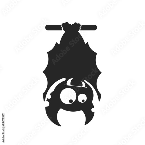 Photographie Vampire Dracula for Halloween. Vector icon in style flat