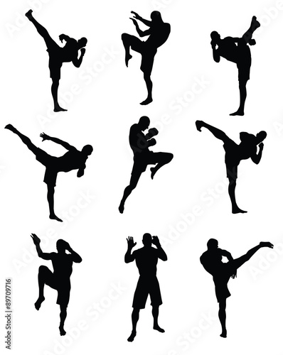 Muaythai Martial Arts Poster Mural XXL