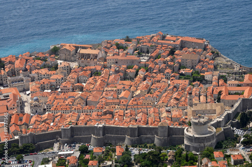 Nowoczesny obraz na płótnie Croatia, old and picturesque city of Dubrovnik