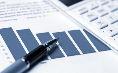 Wall Mural - financial accounting analysis concept