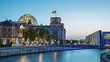 canvas print picture - Berlin Reichstag