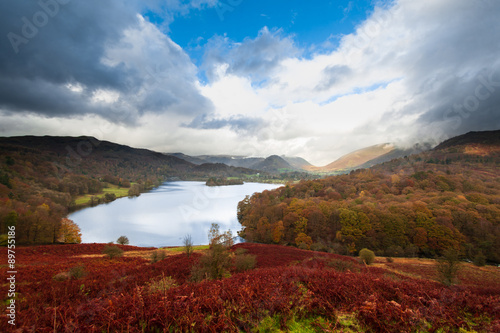 Fotografie, Obraz Jezero Windermere v Lake Dstrict, Cumbria, Anglie, Velká Británie