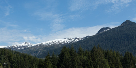 Wall Mural - Mountains in Ketchikan