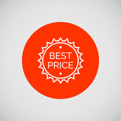 Poster - Best price label