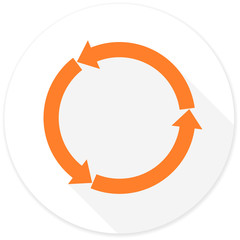 Aufkleber - refresh flat design modern icon