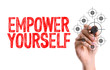 © gustavofrazao - Hand with marker writing the word Empower Yourself