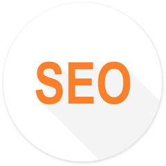 Aufkleber - seo flat design modern icon
