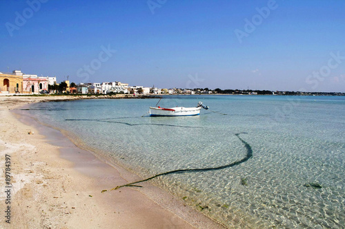 Plage De Porto Cesareo Italie Du Sud Pouilles Buy This