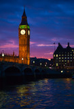 Fototapeta Boho - London. Big Ben clock tower.