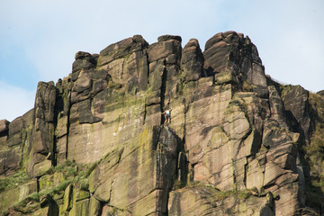 Naklejka na meble Popular UK climbing destination, The Roaches, in the Staffordshire Moorlands