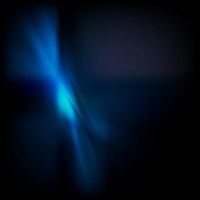 Dark Blue Gradient Wavy Abstraction