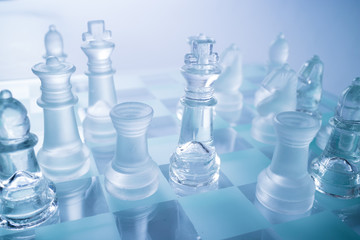 glass chess