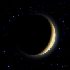 Wall Mural - eclipse of the moon