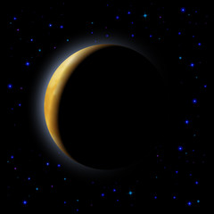 Wall Mural - eclipse of the moon