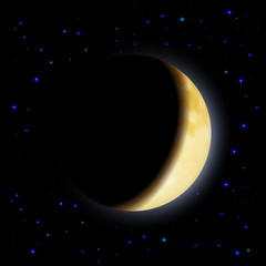 Wall Mural - eclipse of the moon