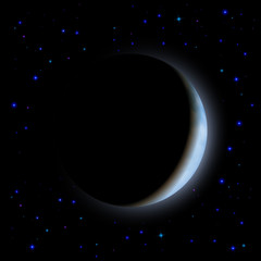 Wall Mural - eclipse of the moon