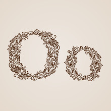 Decorated Letter O