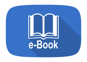 Aufkleber - book flat design modern icon