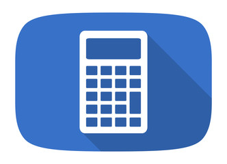 Aufkleber - calculator flat design modern icon