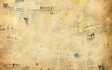 old newspapers background