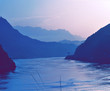 three gorges dam mountains