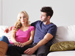 © Joshua Resnick - unhappy woman with puzzled boyfriend