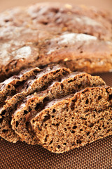 Homemade brown bread