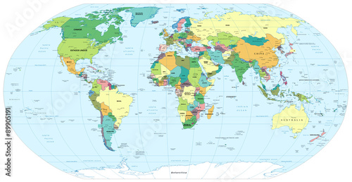 Mapamundi Wallpaper Mural