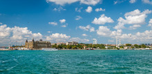 Panoramic View To Haydarpasa In Istanbul, Turkey