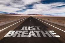 Just Breathe Written On Desert Road