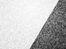 Black White Triangular Background With Overlays
