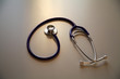 © rogerphoto - Stethoscope in sun on the desk, close up