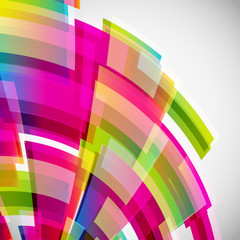 Leinwandbilder - Abstract background with digital design elements.