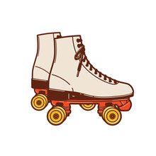 A Roller Skate Classic Commonly Used And Popular In The 70s And 80s, Even Early 90s.