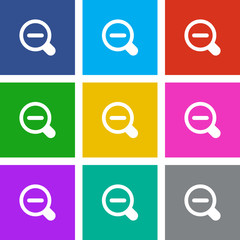 Sticker - App Icon Metro Style - 9 Colors