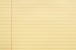 © PHOTOZ - blank yellow notebook page with lines and red margin background