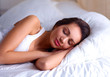 © shefkate - Pretty woman lying  in bed
