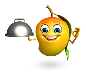 Cartoon character of mango