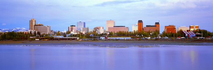 Sunset, Anchorage, Alaska