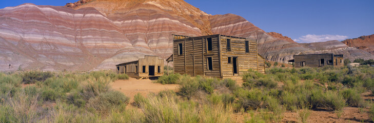 Wall Mural - Ghost Town, Movie Set, Paria, Utah