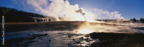 Fotografía This is the famous Old Faithful Geyser