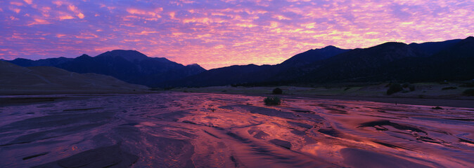 Wall Mural - This is a sunrise sky over southwest Utah.