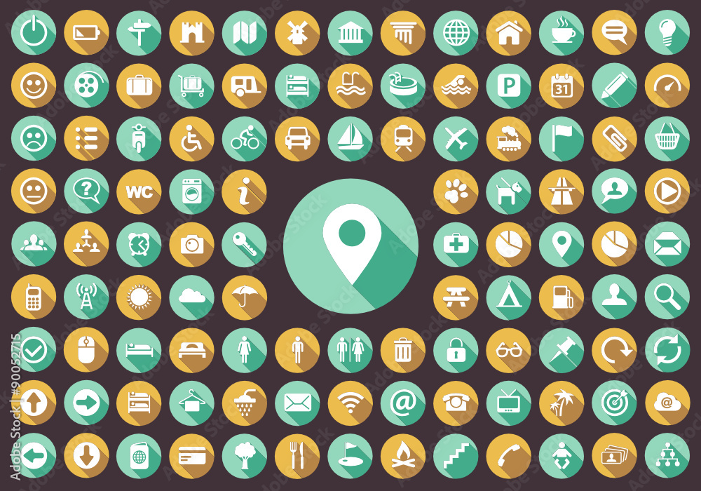 Iconogrammes Icônes et pictogrammes Stock Vector | Adobe Stock