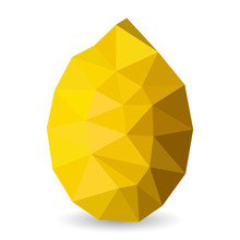 Vector Illustration Of A Lemon