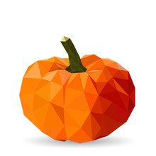 Vector Illustration Of A Pumpkin