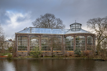 Canvas Print - Historic greenhouse