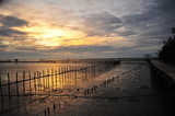Fototapeta Morze - Seaside Landscape at Sunrise