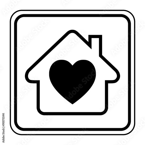 Logo Maison Et Cœur Buy This Stock Vector And Explore Similar