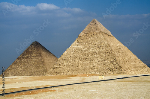 Fototapeta na wymiar Egyptian Pyramids