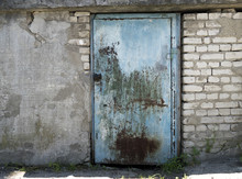 Old Metal Door